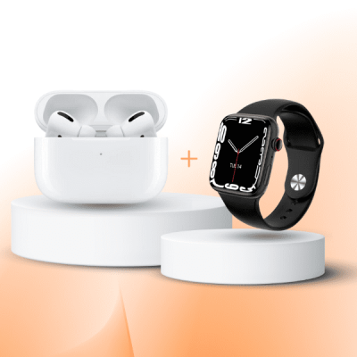 Smart Watch and Airpods Pro Series 9 Combo Pack