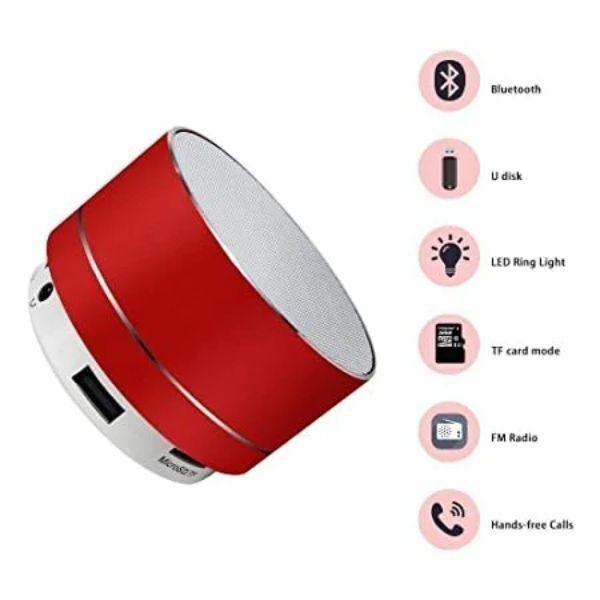 A10 Portable Wireless Bluetooth Speaker with Mic TF Card - Image 3