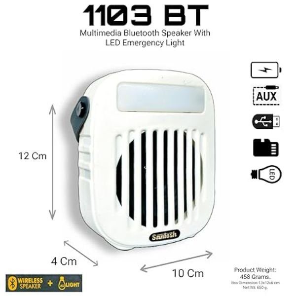 1103BT Bluetooth Speaker Home Quality Audio - Image 3