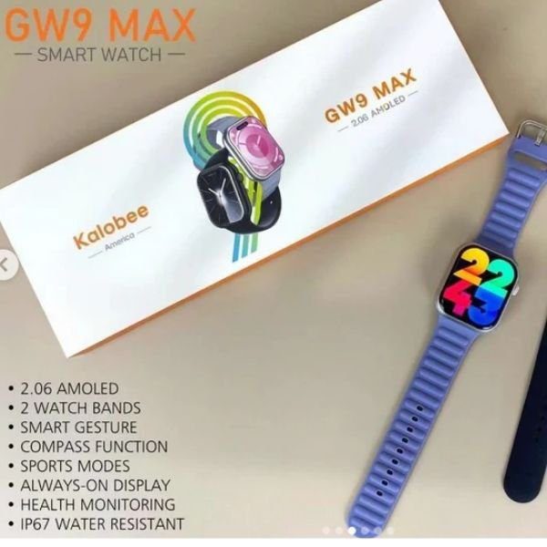 Kalobee GW9 MAX Bluetooth Smart Watch - Image 4