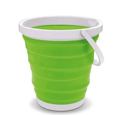 Foldable Bucket, 17 liters, Green –...