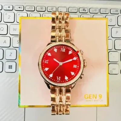 Gen 9 Smartwatch for Women with Metal Strap & HD Display