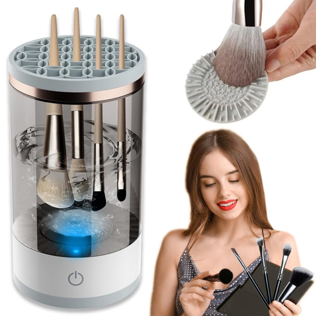 Electric makeup brush cleaner and dryer For Deep Cleaning