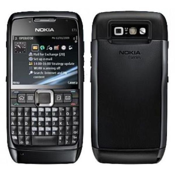 Nokia E71 Refurbished Keypad Mobile Phone with 3.2 MP Camera