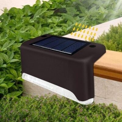 Plastic Solar Step Light, Outdoor Led So...