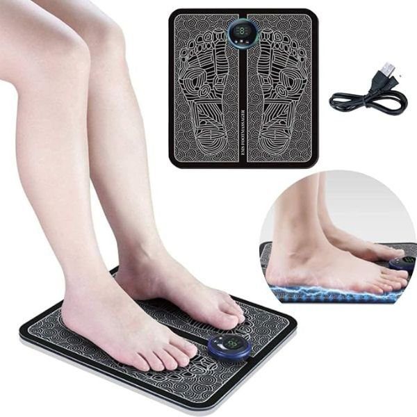 Foot Massage Machine Mat with 8 Mode/19 Intensity for Legs