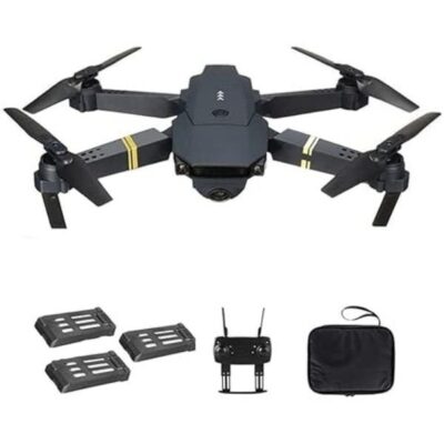 E58 Foldable Mini Quadcopter Drone with 2 Battery with 4K HD Camera