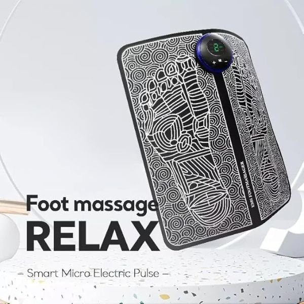 Foot Massage Machine Mat with 8 Mode/19 Intensity for Legs - Image 2