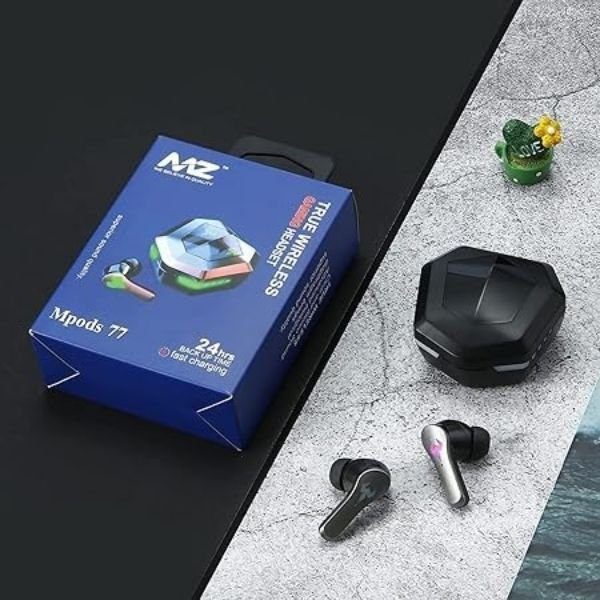 MZ Mpods 77 Truely Wireless Bluetooth Earbuds ,200mAh Battery - Image 3