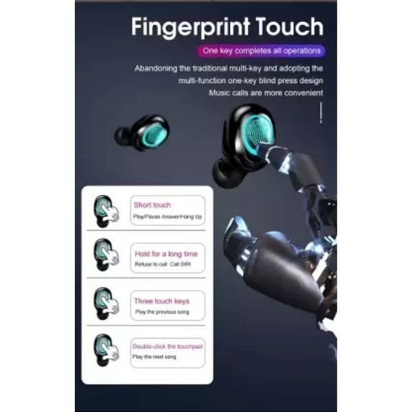 G9 wireless Bluetooth Earbuds with Mic - Image 4