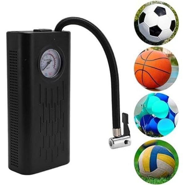 Rechargeable Tire Inflator Pump with Digital Pressure Gauge - Image 3