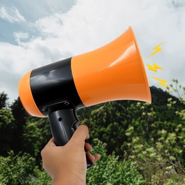 Portable Megaphone | Lightweight Bull Horn for Cheerleading - Image 3