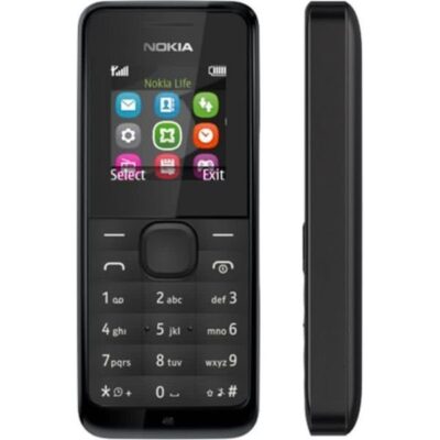 Nokia 105 4th Edition Single Sim Refurbished Keypad Mobile Phone