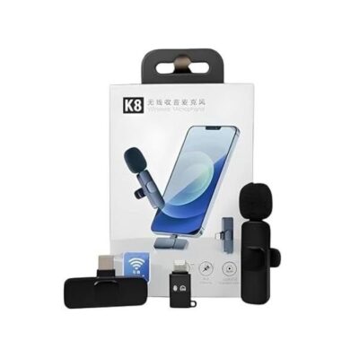 Wireless Collar Mic, Noise Reduction Mic for Video Shooting