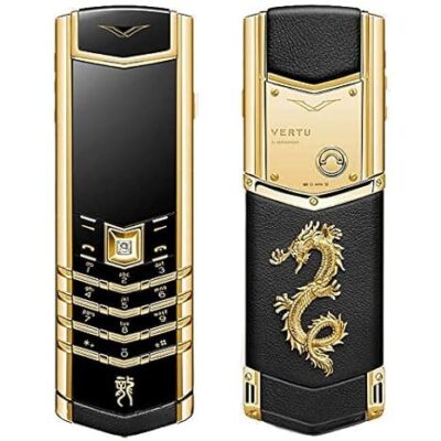 Vertu Signature Gold Dragon Luxury Mobil...