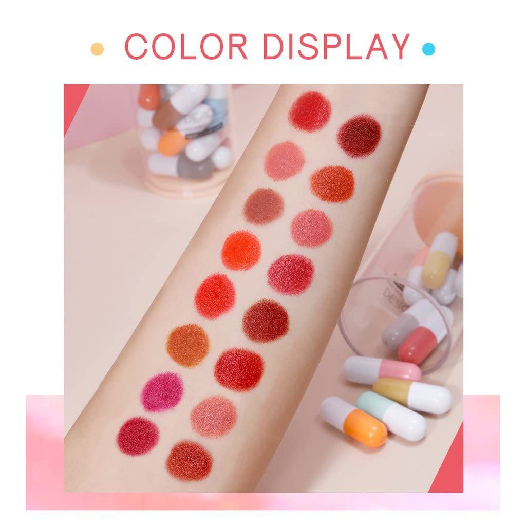 Lipstick Mini Capsule Shape Pills 16 pcs Set - Image 6