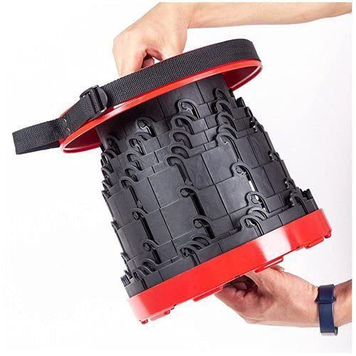 Portable Folding Stool, 2nd Gen Adjustable Telescoping - Image 2