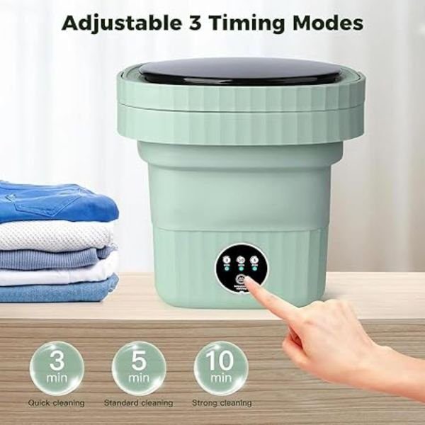 Portable Washing Machine, for Apartments, Camping, Travel - Image 2