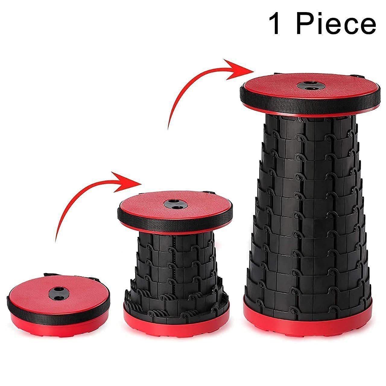 Portable Folding Stool, 2nd Gen Adjustable Telescoping - Image 3
