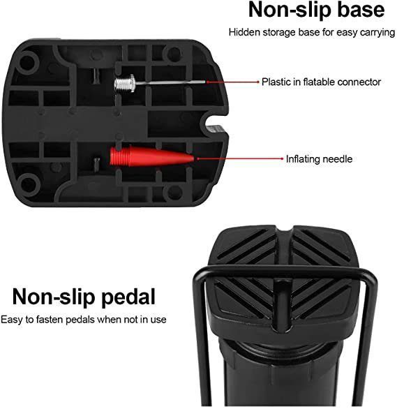 Bicycle Tire Pump | Football Compressor Mini Portable - Image 5