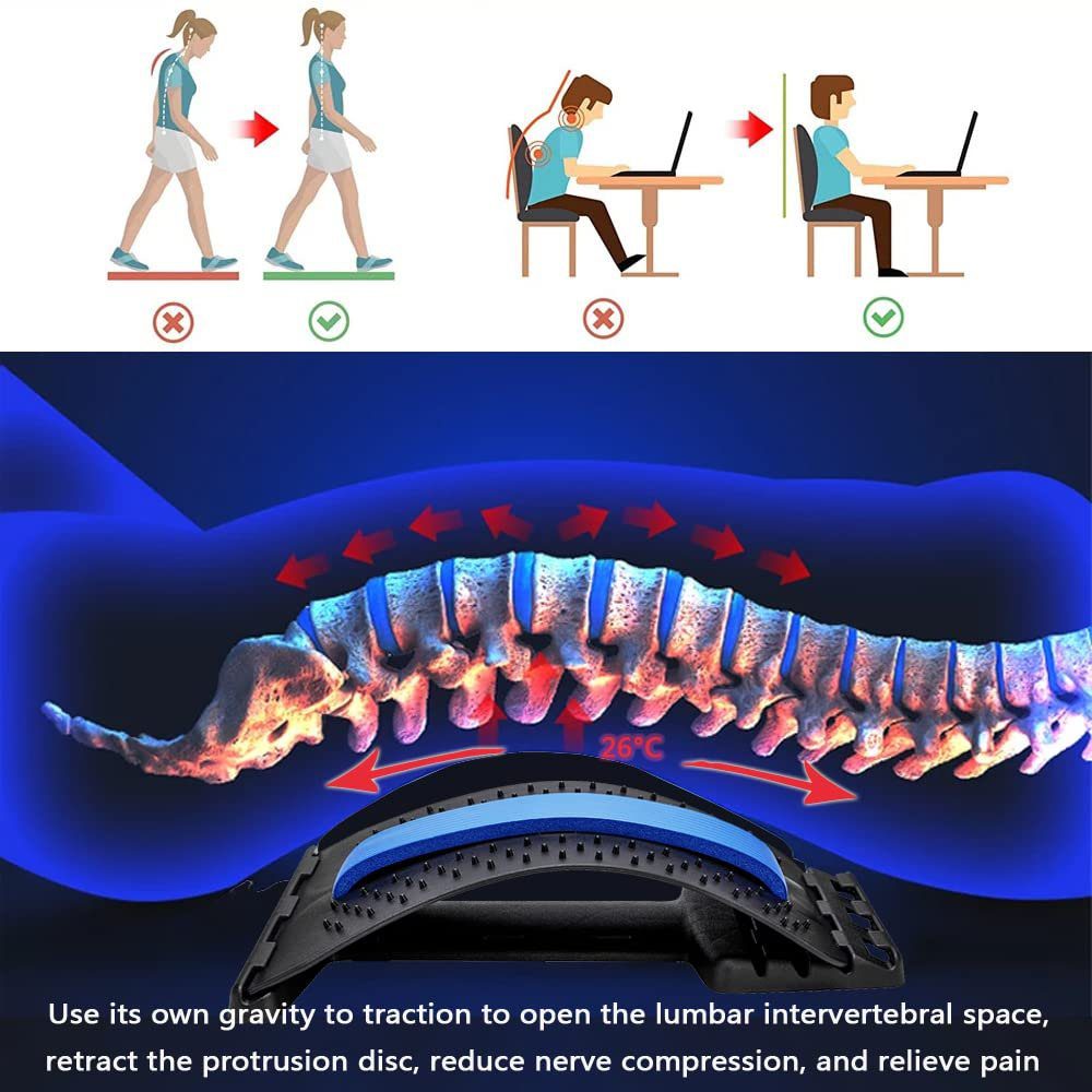Back Stretcher-lower And Upper Back Pain Relief - Image 3