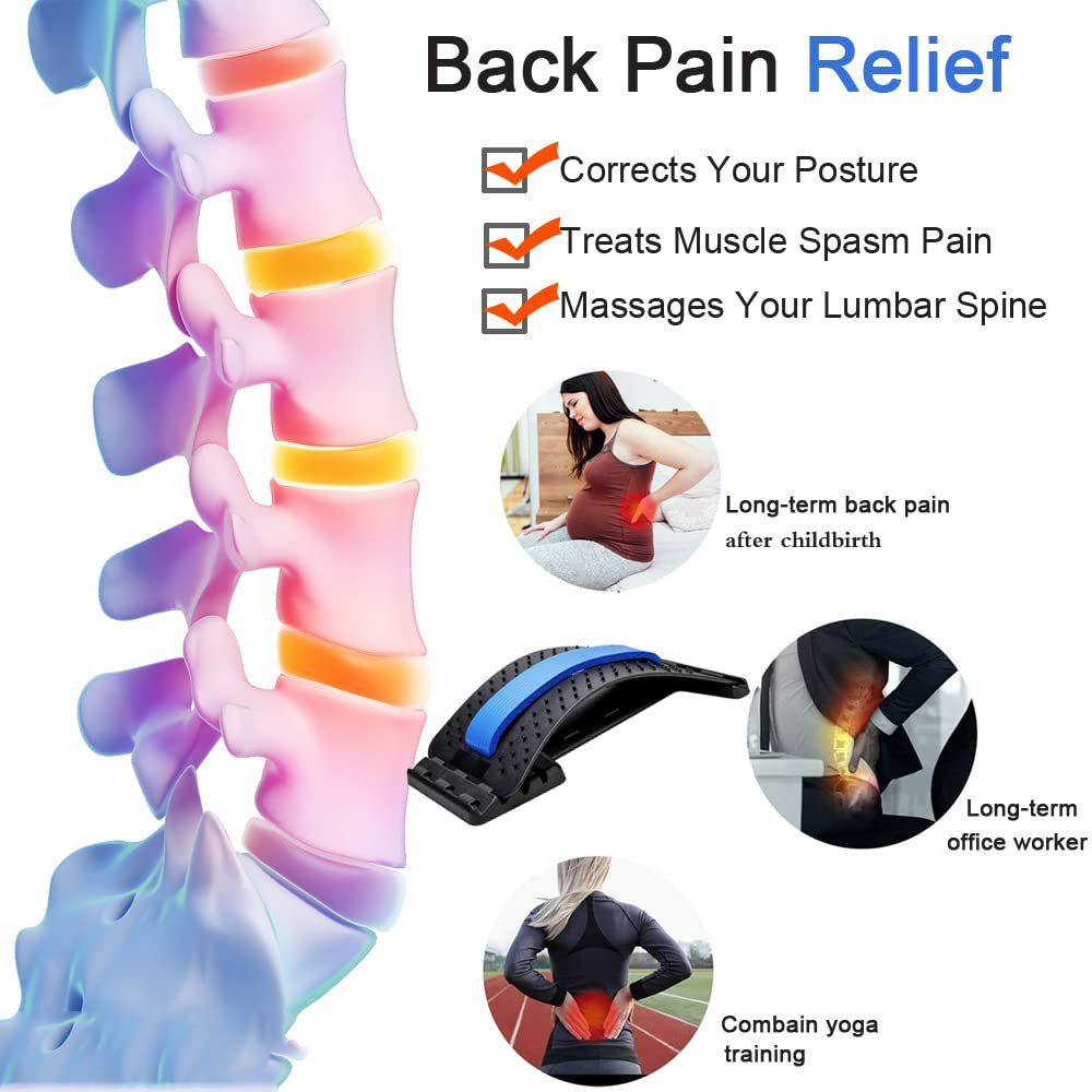 Back Stretcher-lower And Upper Back Pain Relief - Image 2