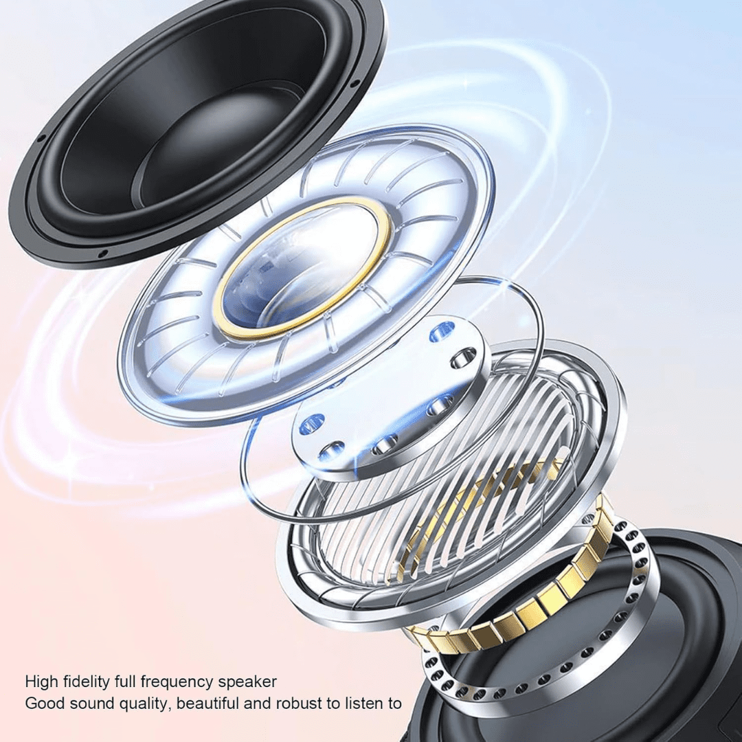 Bluetooth Speaker, Colorful RGB Lighting, Wireless Speaker. - Image 3