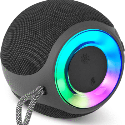 Bluetooth Speaker, Colorful RGB Lighting, Wireless Speaker.