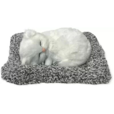 Car Dashboard Cat Soft Plush Toy Press Simulation Sound Animal