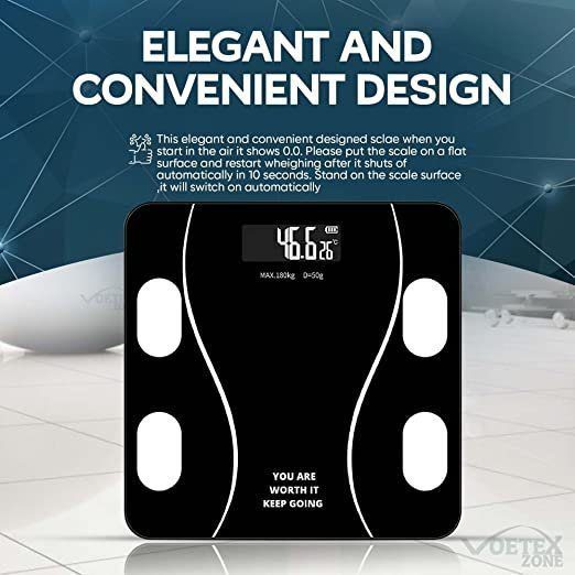 Digital Electronic LCD Personal Body Fitness Weighing Scale - Image 5