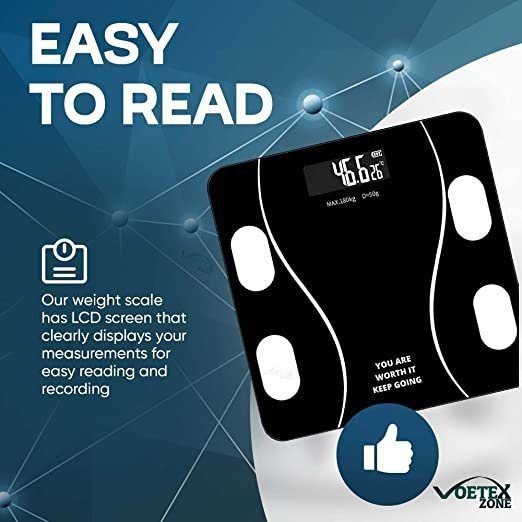 Digital Electronic LCD Personal Body Fitness Weighing Scale - Image 4