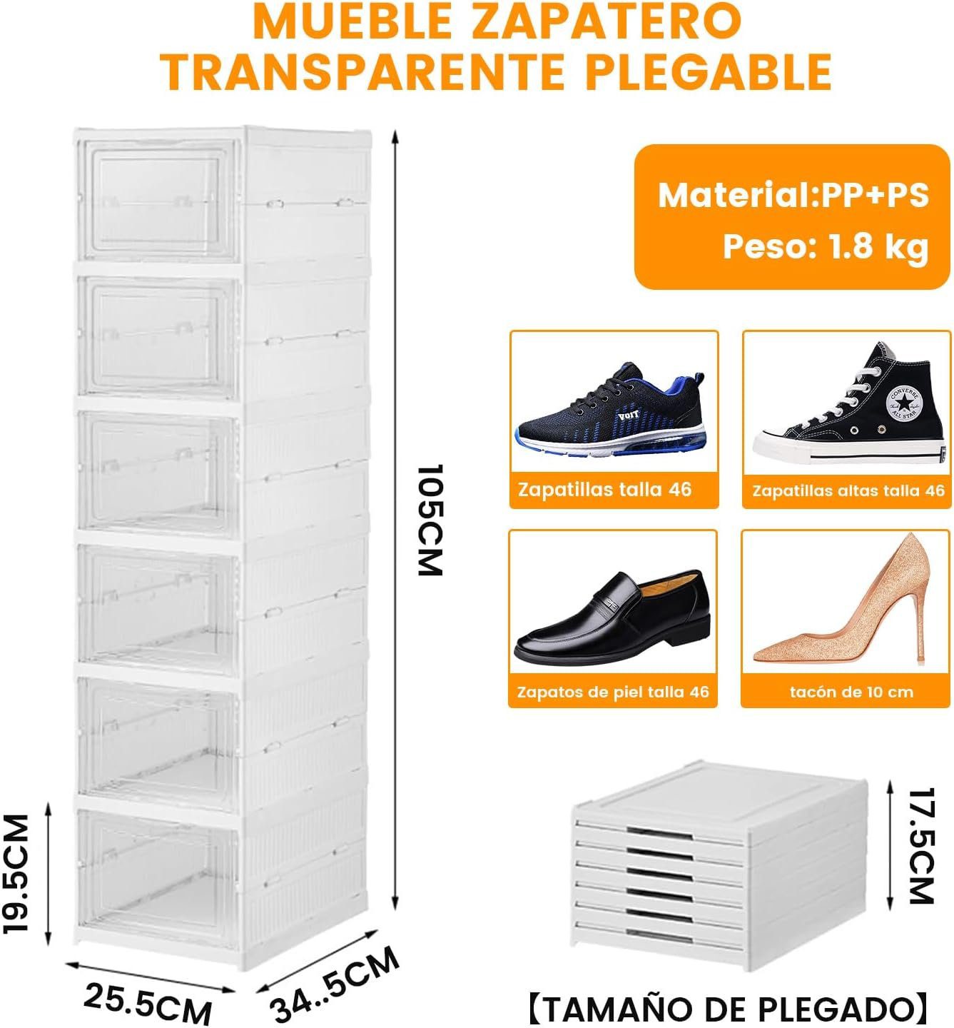Portable Shoe Rack with Dustproof Cover - Image 3