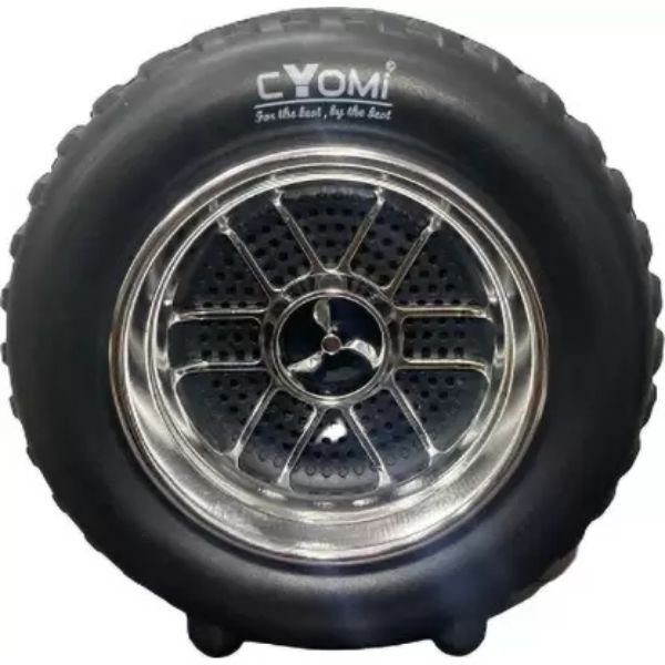 Cyomi Portable Tire Shape Bluetooth Speaker for CAR Lovers