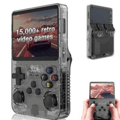 R36S Handheld Game Console – “3.5”IPS Screen