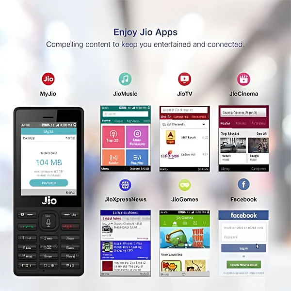 Jio F220 Mobile Phone - Basic, Reliable with Long Battery - Image 3