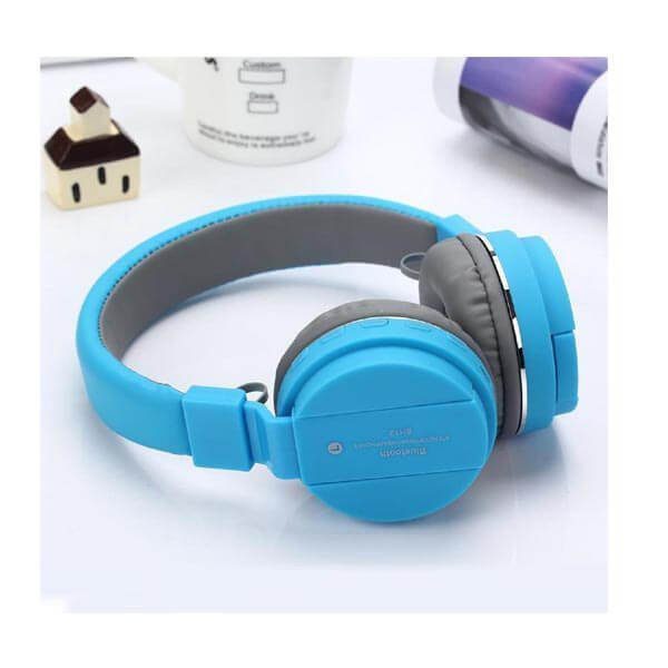 SH-12 Bluetooth headphone ( Blue ) - Image 2