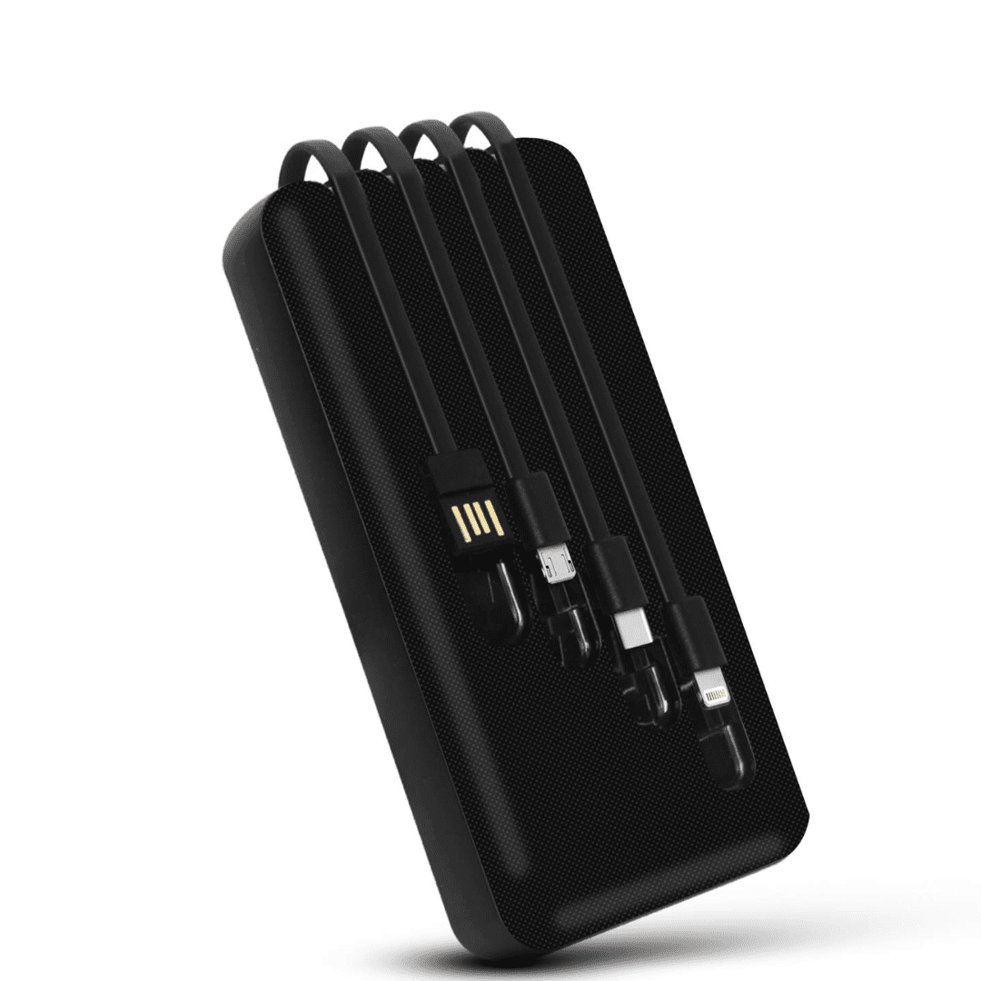 20000mAh Power Bank, 15W Fast Charging| Buit-in 4-in-1 Cables - Image 4