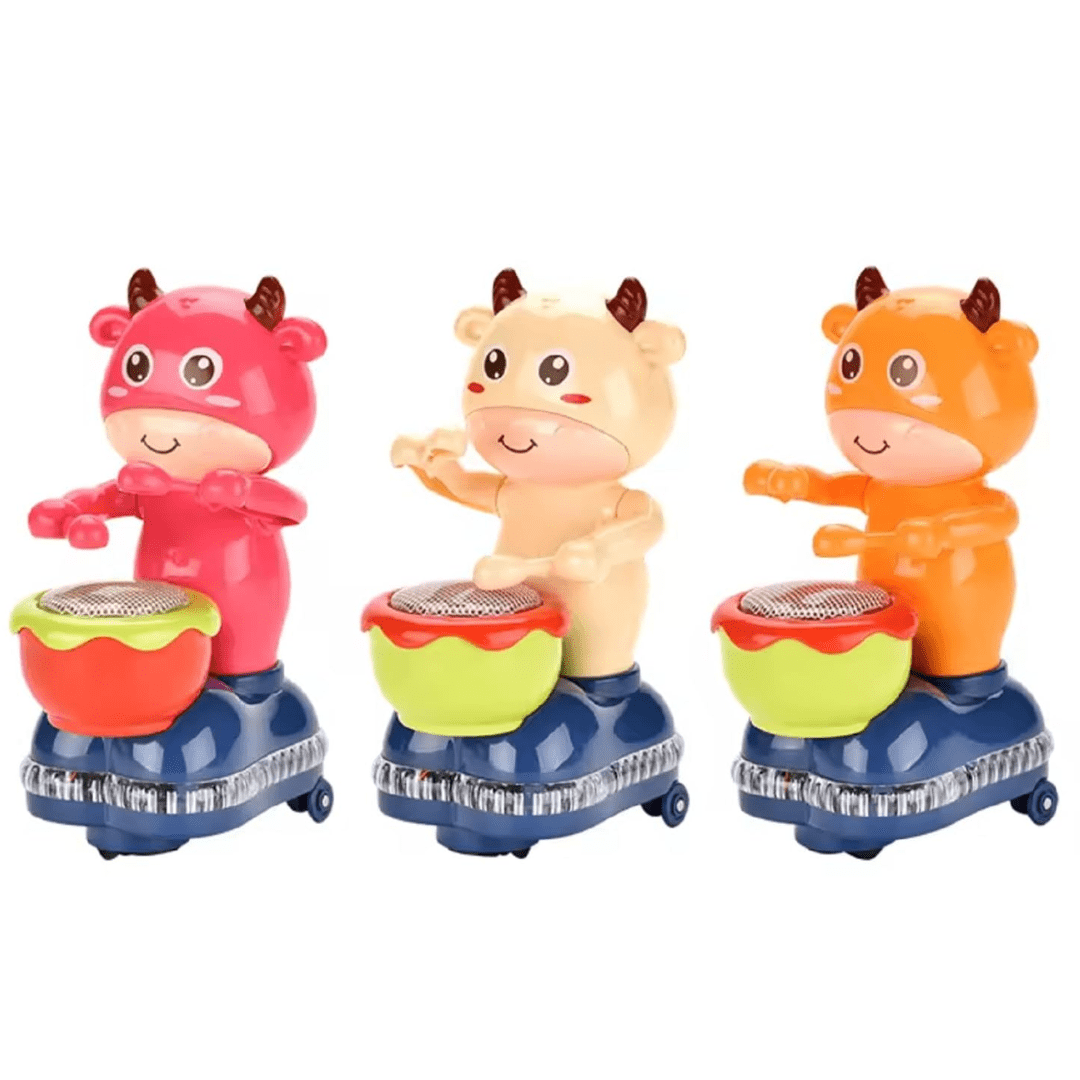 Drum Music Calf 0-3 Years Old Baby Educational Early Education - Image 4