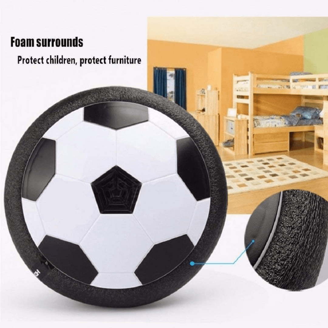 Football/Disc with Foam Bumpers and Colorful LED Lights - Image 2