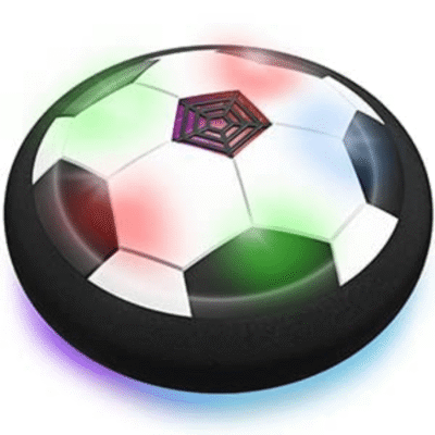 Football/Disc with Foam Bumpers and Colorful LED Lights