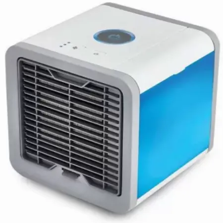 Mini Portable Air Cooler Fan With USB 7 Color Changing Inbuilt Light - Image 2