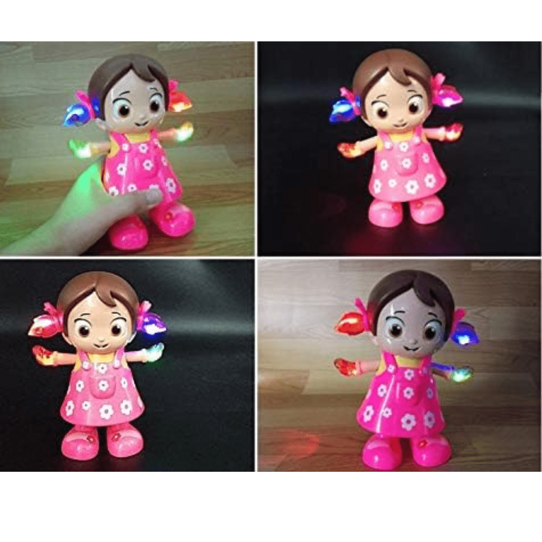 Dancing Doll with Colorful Lights Toy for Kids Girls. - Image 2
