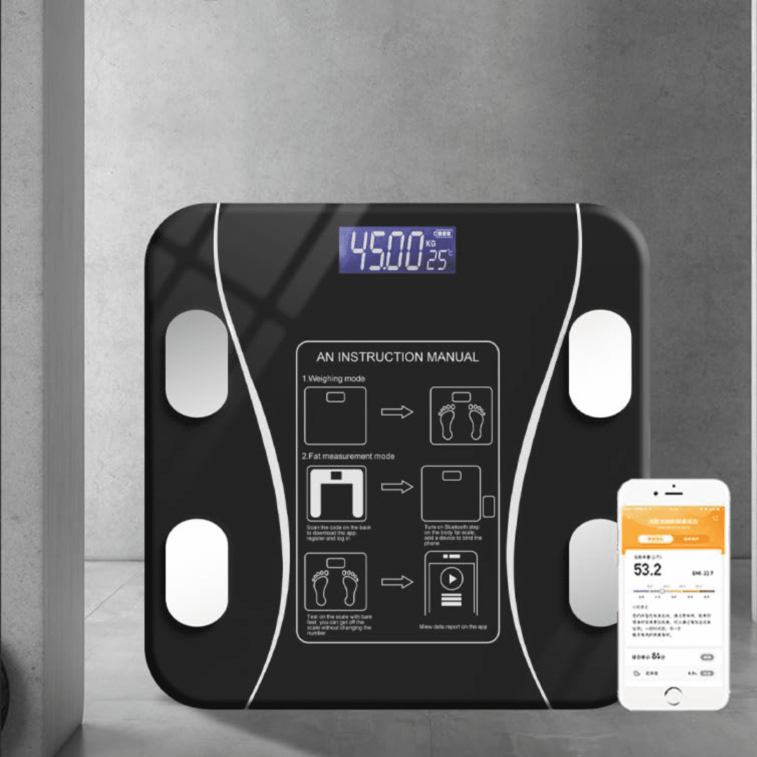 Scale for Body Weight and Fat Percentage, Body Fat Scale Smart BMI Highly Accurate .