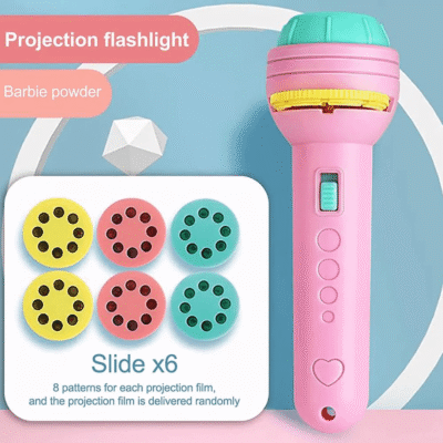Projection Slide Flashlight Projector Torch for Kids.