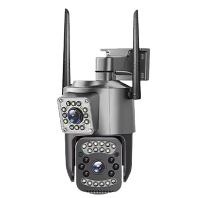 Dual Lens Home Security CCTV Camera with SD Card Support