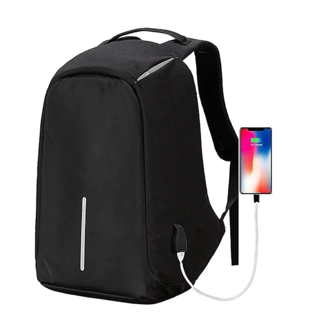Casual Anti-Theft Backpack with 15.6 Inch Laptop Compartment