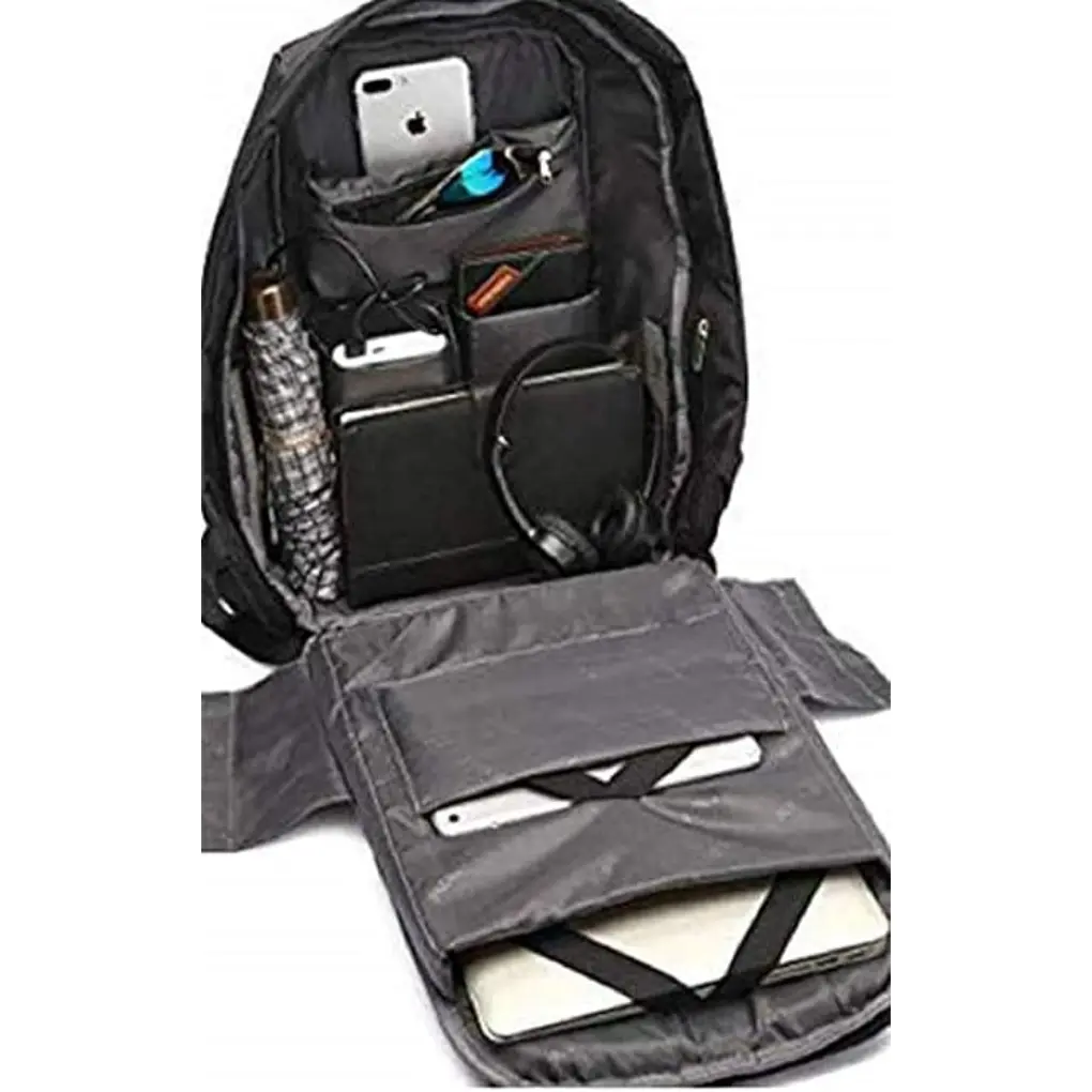 Casual Anti-Theft Backpack with 15.6 Inch Laptop Compartment - Image 4