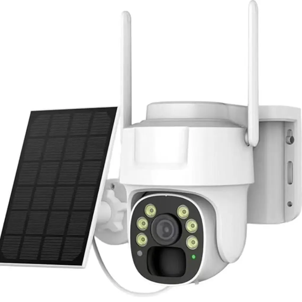 New Solar CCTV Camera | 2MP+2MP |10x Dual Lens Zoom