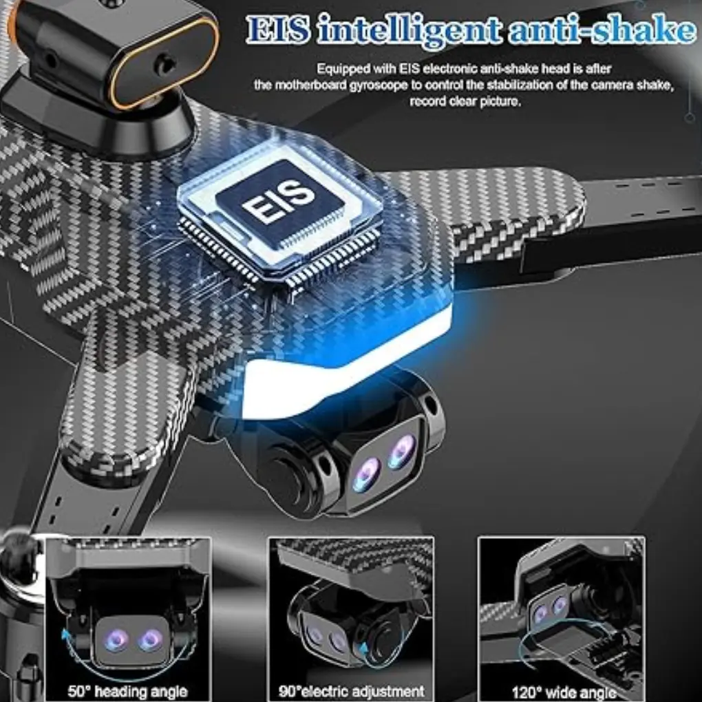 Drone with 4k Camera Foldable 1080P HD Drone - Image 3