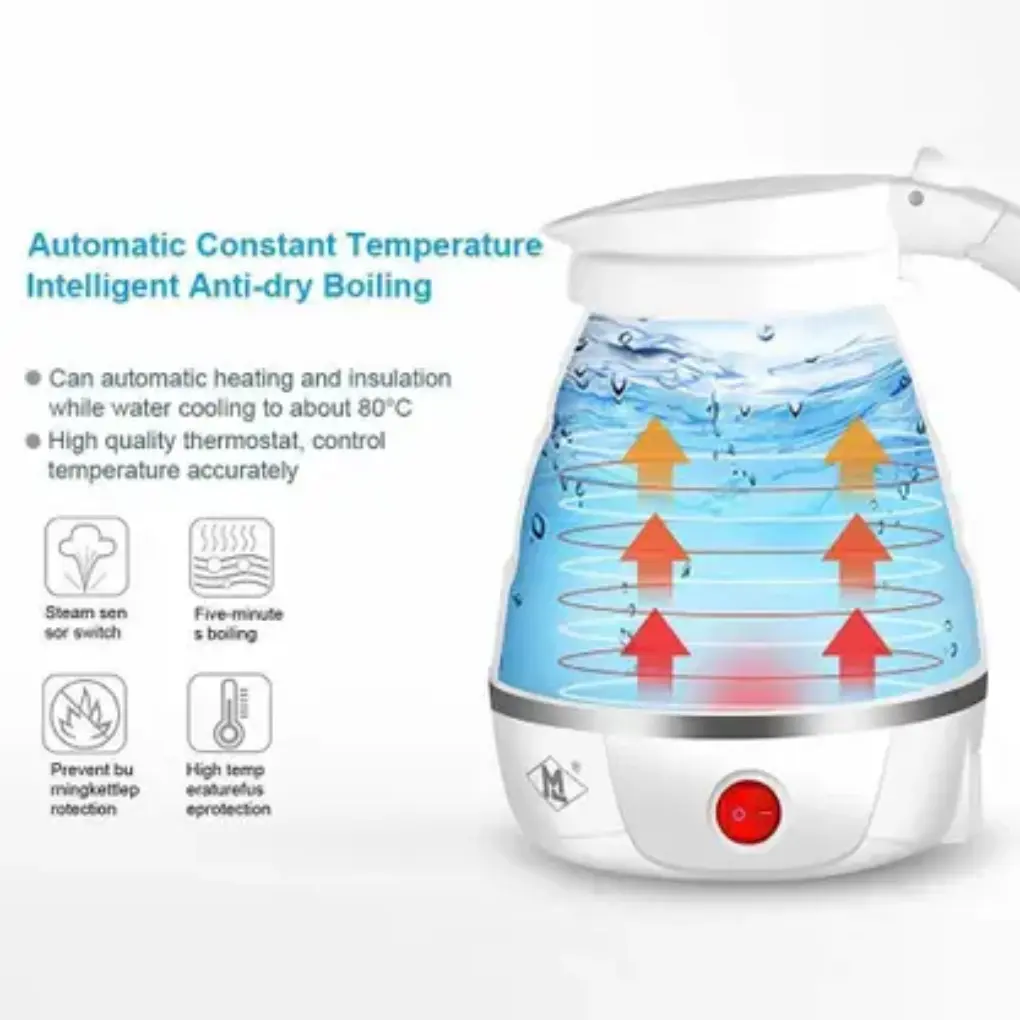 Travel Folding Electric Kettle for Travel, Home, & Office - Image 3
